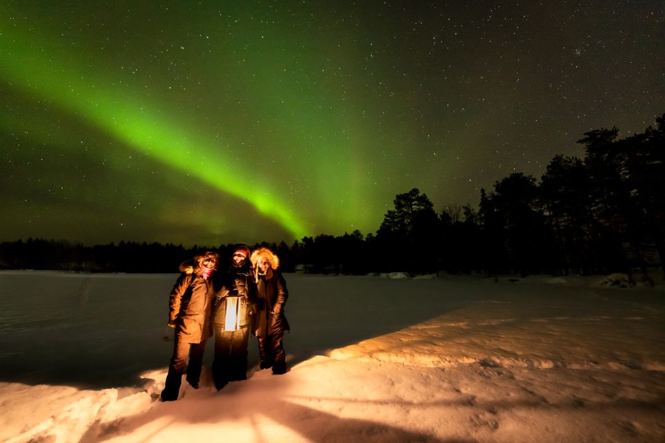 Rovaniemi: Guided Northern Lights Tour by Van - Detailed Itinerary and Tour Stops