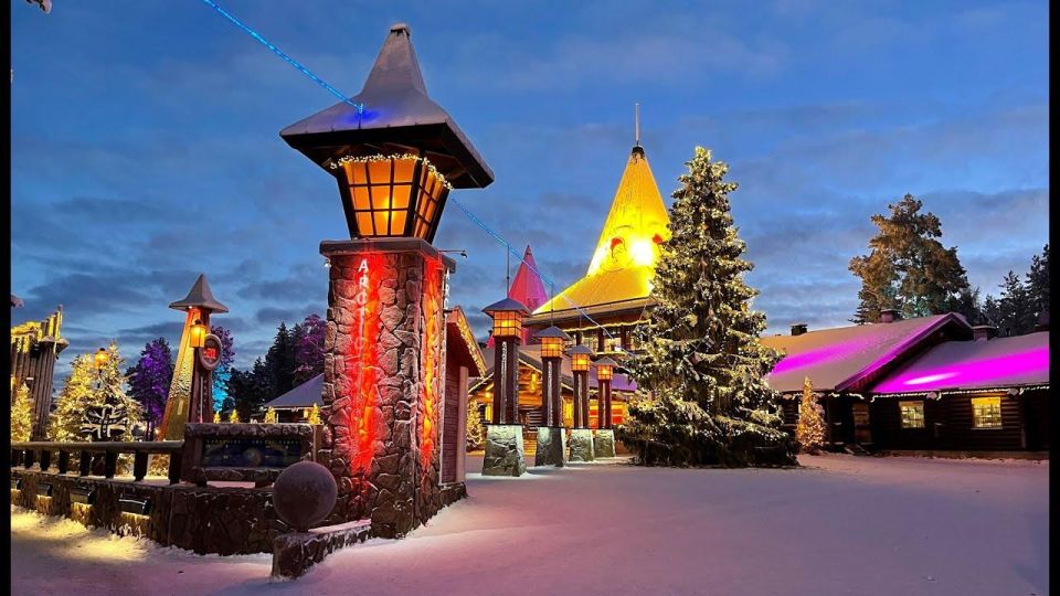 Rovaniemi: Santa Claus Village, Husky & Reindeer Sled Ride - Booking Details