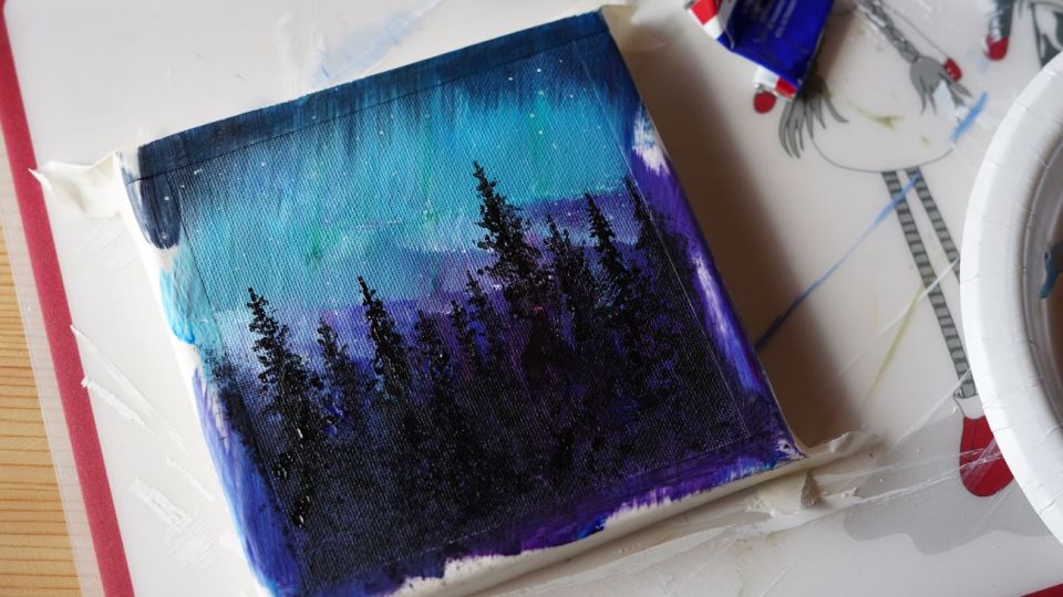 Rovaniemi: Workshop - Aurora Painting - Additional Workshop Information