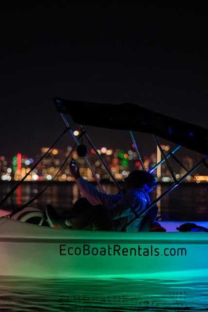 San Diego: Nighttime Glow Pedal Boat Ride W/ Downtown Views - Booking Details