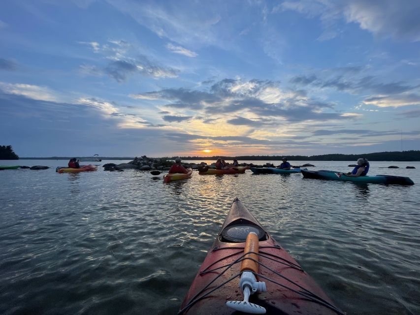 Sebago Lake Guided Sunset Tour by Kayak - Important Information for Participants