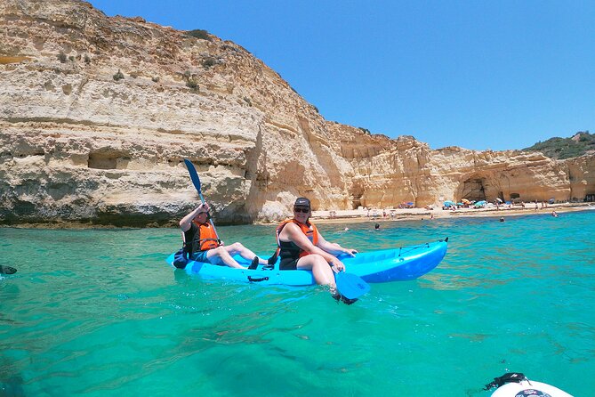 Small Group Benagil Kayak Experience in Lagoa - Common questions