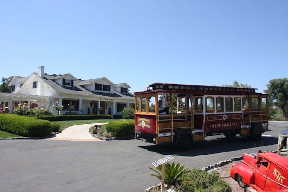 Sonoma Valley: Wine Trolley Tasting Tour With Lunch - Common questions