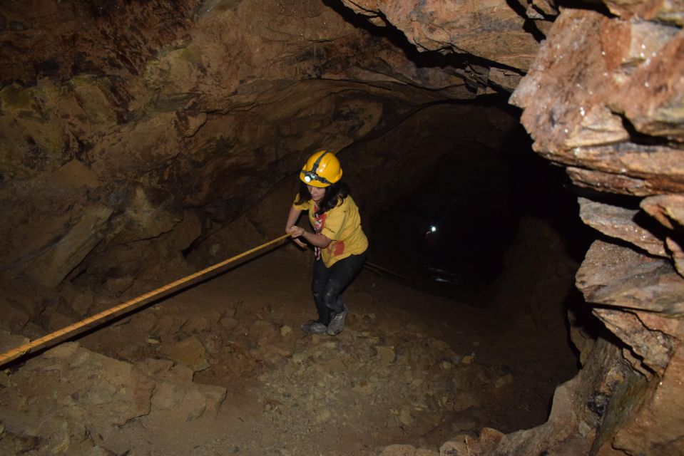 Speleology in the Arouca Geoparks Tungsten Mines - Location Information