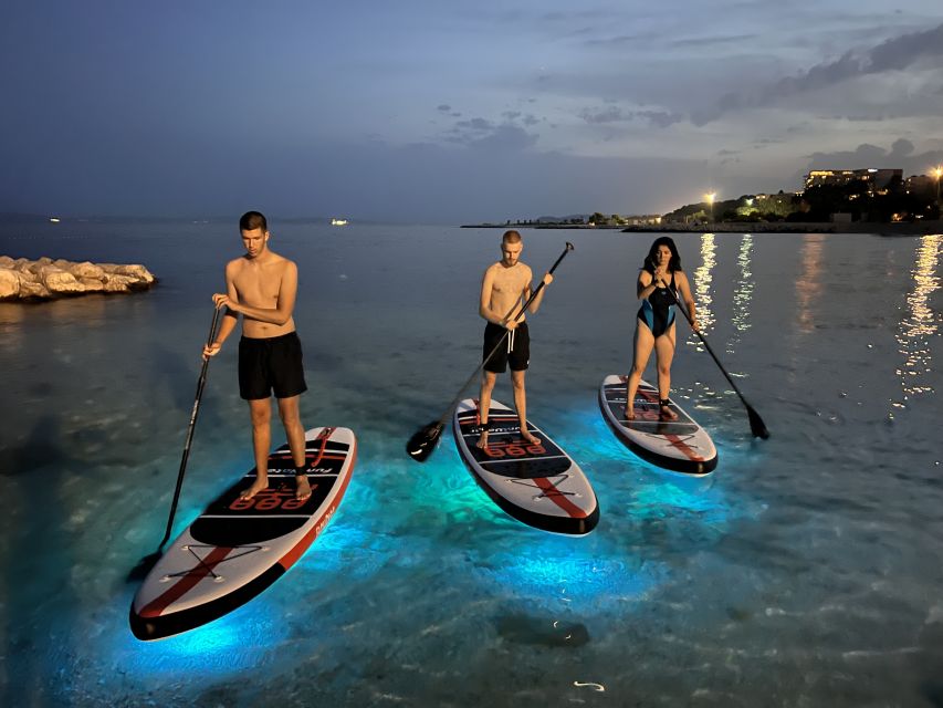 Split: Glow-in-the-dark Sunset Stand-Up Paddle Board Tour - Booking Information