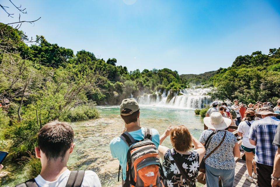 Split: Krka Waterfalls Trip With Boat Cruise and Swimming - Boat Cruise Experience