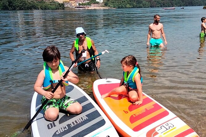 Stand up Paddle Discovering Desert Beaches of Douro River - Pick up Included - Common questions