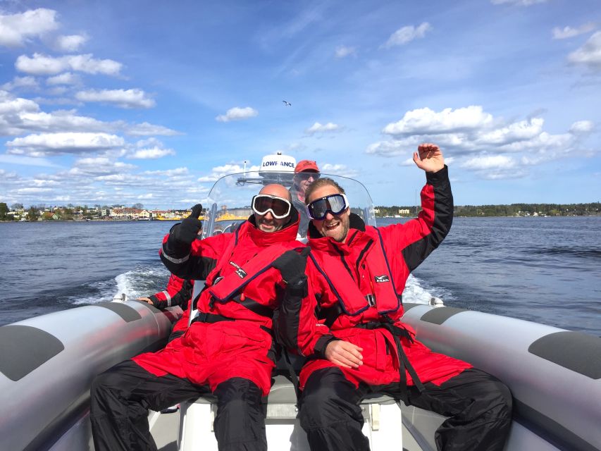 Stockholm Archipelago 1-Hour Tour by RIB Speed Boat - Participant Details and Meeting Point