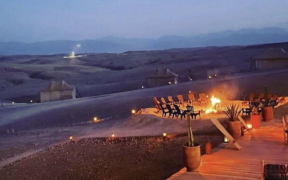 Sunset Dinner Under Agafay Desert'S Stars With Show - Common questions