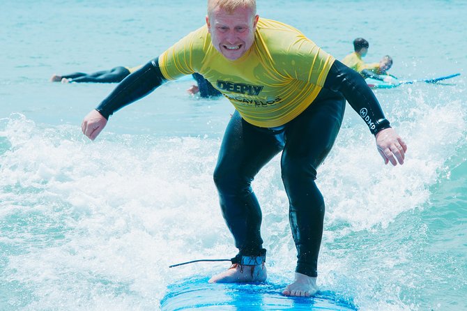 Surf Lesson on Praia De Carcavelos - Common questions