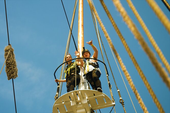 Sydney Harbour Tall Ship Laser Clay Shooting With Mast Climb - Menu