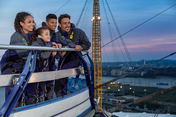 Up at The O2 Twilight Climb - Refund Policy and Rescheduling Options