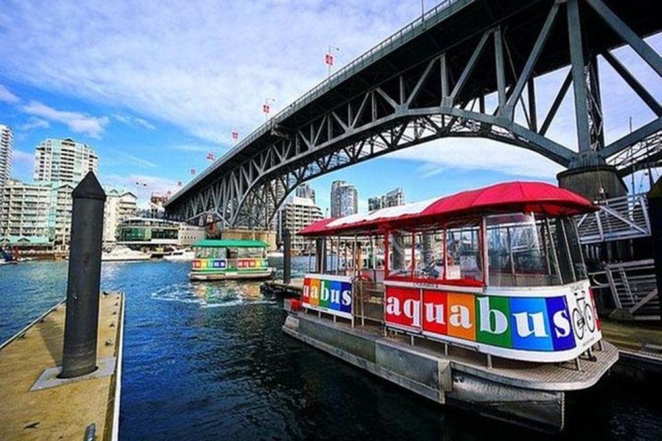 Vancouver City Sightseeing & Aquabus False Creek Ferry Ride - Tour Itinerary Description