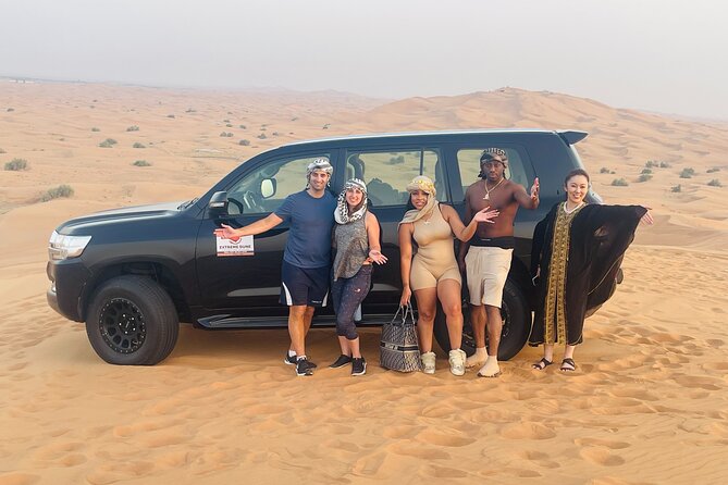 VIP Desert Safari With Live BBQ Dinner High Red Dunes - VIP Treatment and Amenities