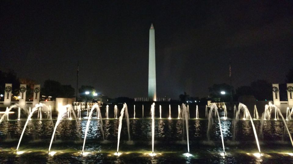 Washington DC: Small-Group 3-Hour Night Tour - Additional Tour Details