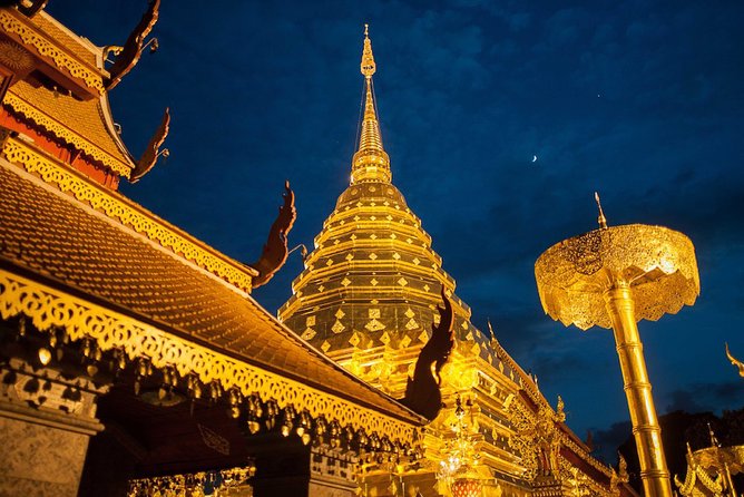 Wat Umong and Doi Suthep Temples Evening Private Tour – Half Day - Weather Contingency