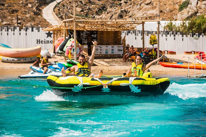 Water Tubing in Mykonos With Instructor and Speedboat Rider - Cancellation Policy Guidelines