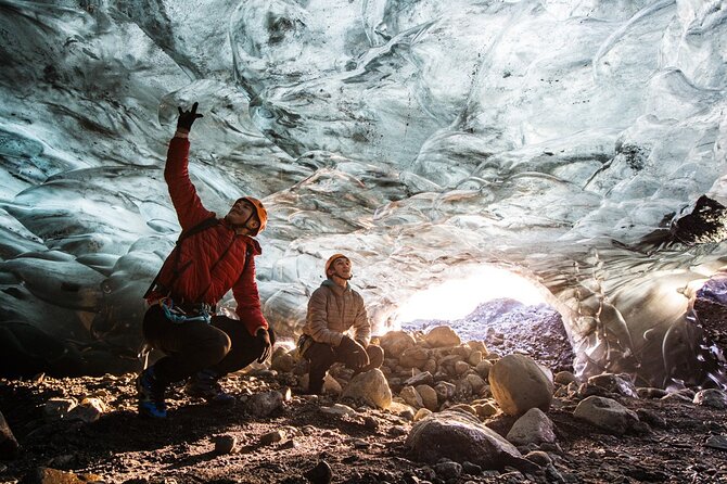 Winter Ice Cave Climbing Private Photoshoot - 15 Shot Package - Photo Package Details