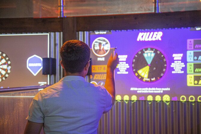 60-minute Augmented Reality Darts - Key Points