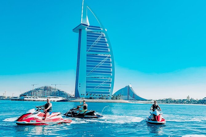 2 Hours Jet Ski Tour Dubai - Atlantis -Jbr -Burj Al Arab - Burj Khalifa Views - Tour Itinerary