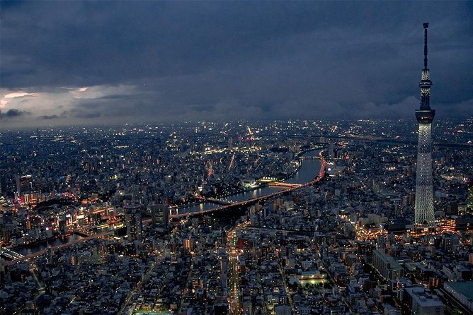 [22 Min]Tokyo City Lights Helicopter Tour : Skytreeasakusa - Background