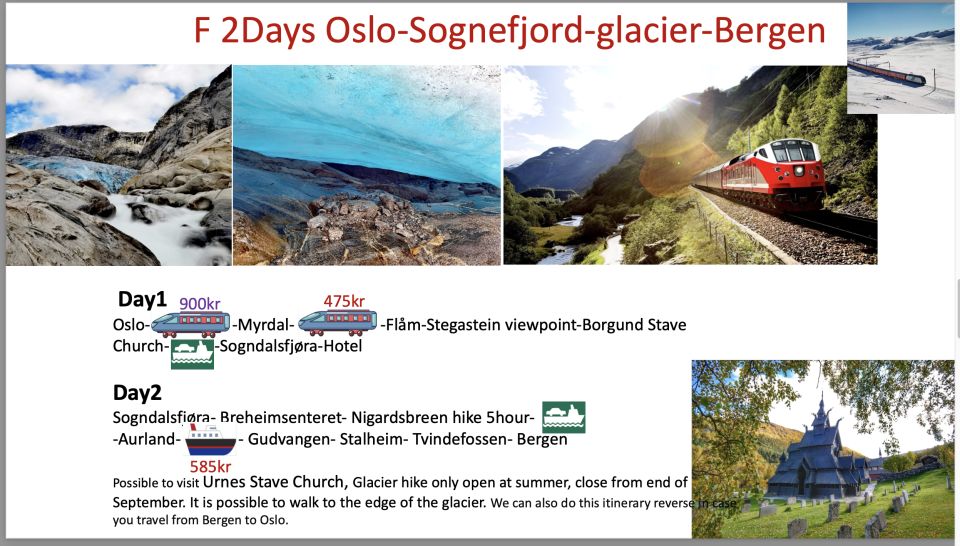 2days Tour to Hardanger and Flåm or Sognfjord Glacier Flexib - Group Size and Vehicle Accommodations