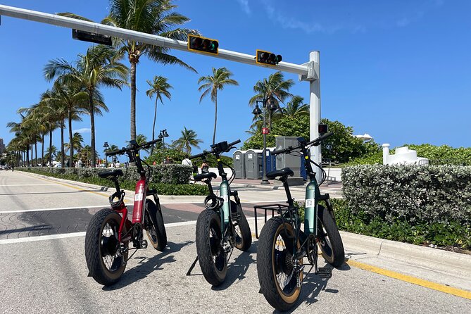 90 Min Guided Electric Bike Tours of Greater Fort Lauderdale - Pricing and Group Rates