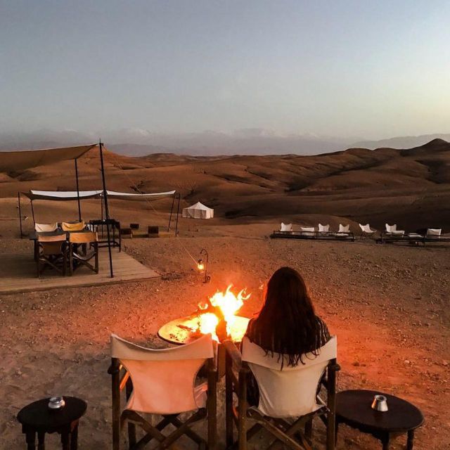 Agafay Desert: Magical Dinner With Show and Camel Ride - Guest Appreciation