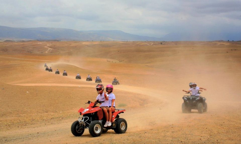 Agafay Desert Package: Quad Bike& Camel Ride and Lunch - Live Tour Guide and Languages