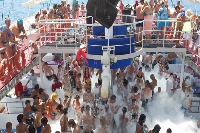 Alanya: Luxury Pirate Boat Tour With Foam Party - Common questions