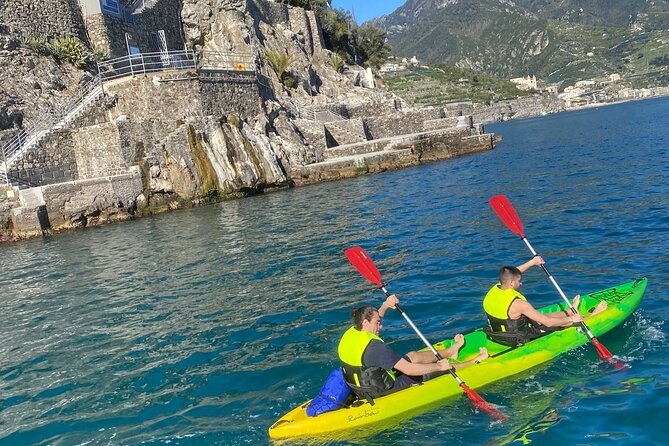 Amalfi Coast Kayak & Snorkeling Tour to the Pandoras Cave - Traveler Photos Access