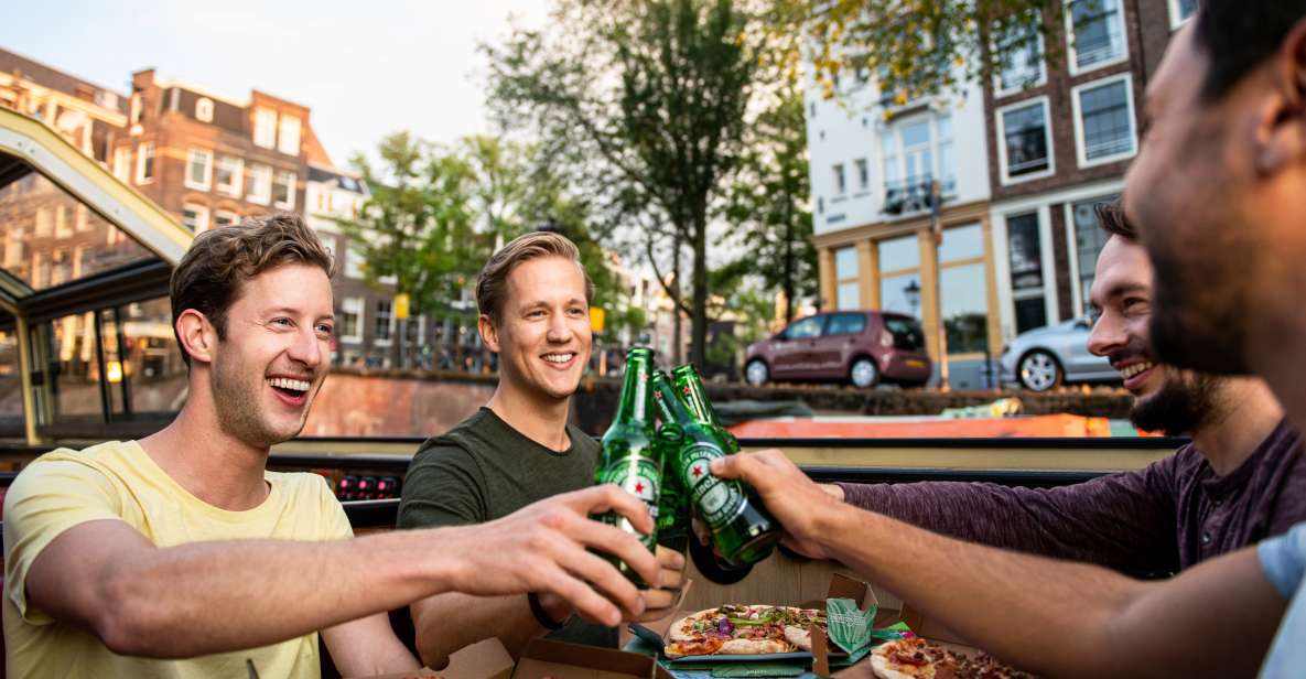 Amsterdam: Evening Canal Cruise With Pizza and Drinks - Experience Details