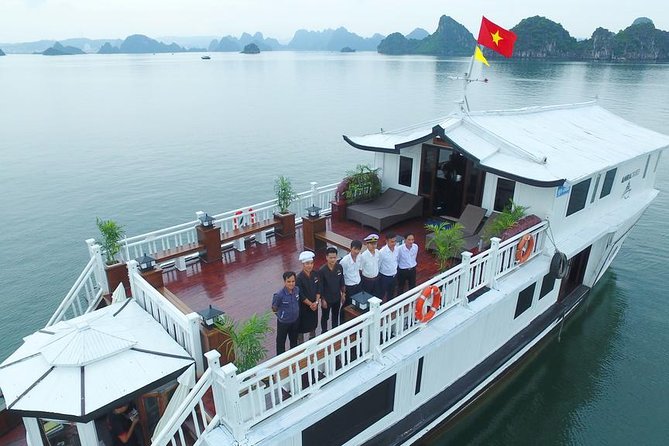 Bai Tu Long Bay Cruises Peaceful and Cozy Group Boat 2D1N - Common questions