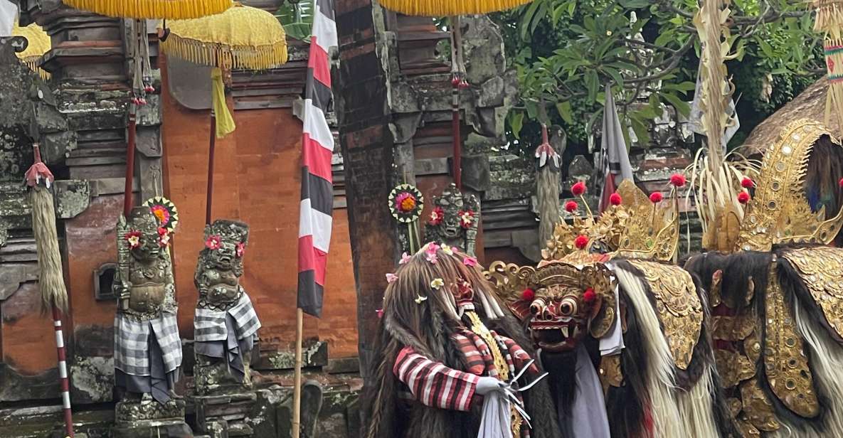 Bali Best of Ubud Surounding Tour With Barong & Keris Dance - Common questions