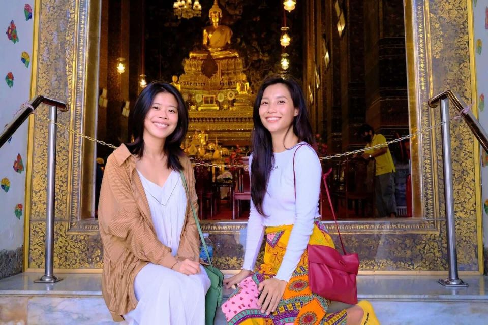 Bangkok Thrilling Tuk Tuk Tour (Private & All-Inclusive) - Wat Prayurawongsawat Exploration