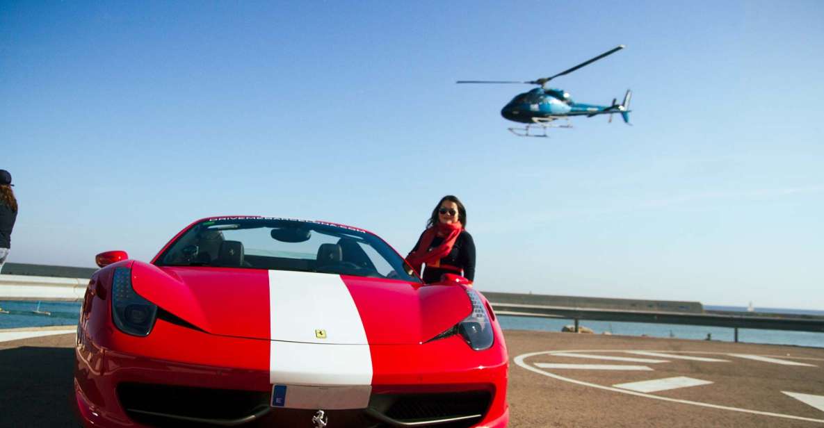 Barcelona: Ferrari Driving and Helicopter Experience - Common questions