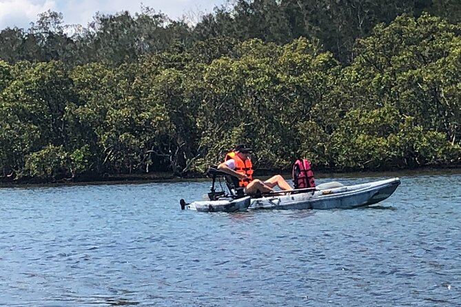 Beautiful Island Circumnavigating in a Leisurely Electric Kayak - Rest and Relaxation