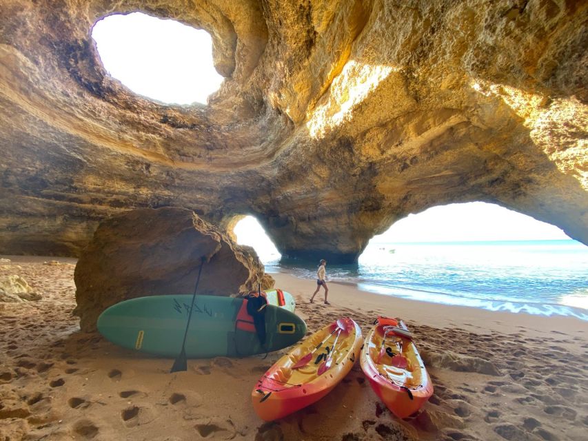 Benagil: Stand Up Paddle Benagil Caves Tour - Meeting Point Instructions and Deposits