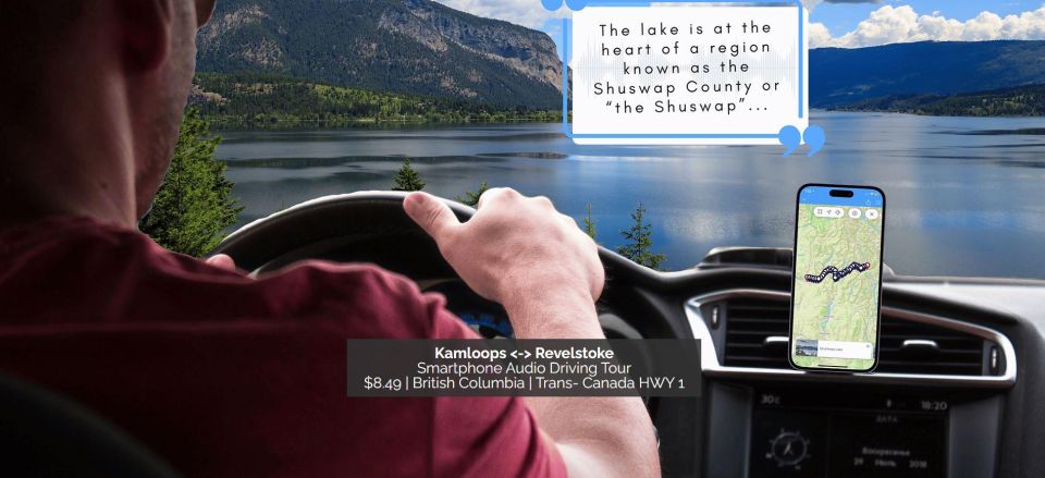 Between Kamloops & Revelstoke: Smartphone Audio Driving Tour - Directions