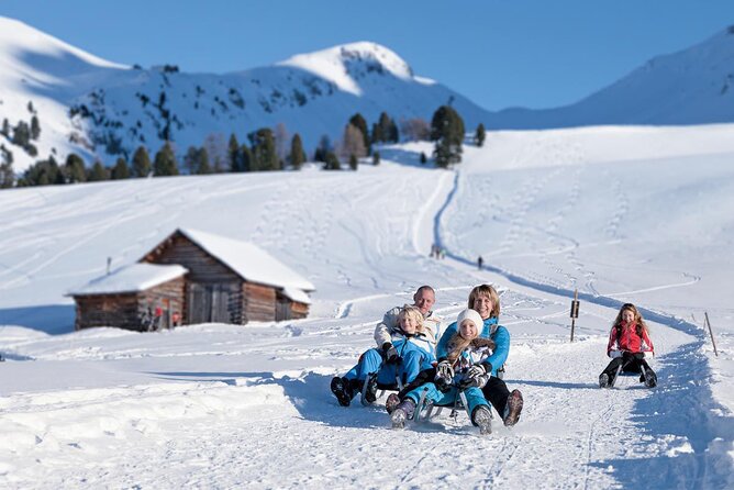 Bolzano Dolomites: Winter Hiking & Sledding Experience - Flexible Cancellation Policy