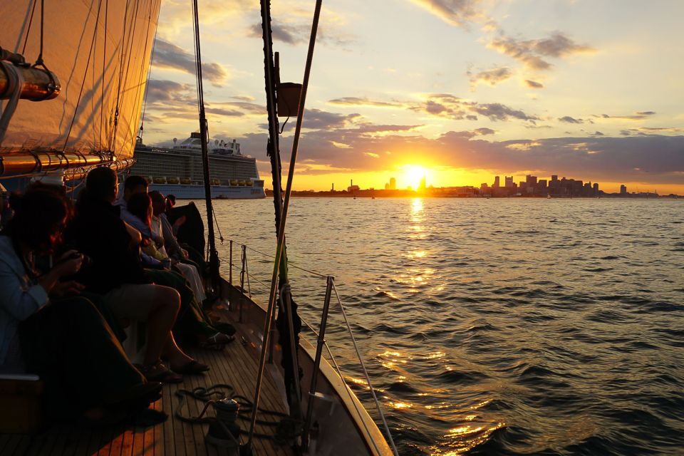 Boston: Harbor Champagne Sunset Sail From Rowes Wharf - Meeting Point at Rowes Wharf