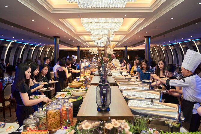 Buffet on Paradise Delight Dining Cruise Halong Bay Day Tour - Customer Reviews