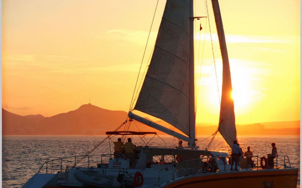 Cabo San Lucas: Sunset Catamaran Cruise With Jazz and Wine - Common questions