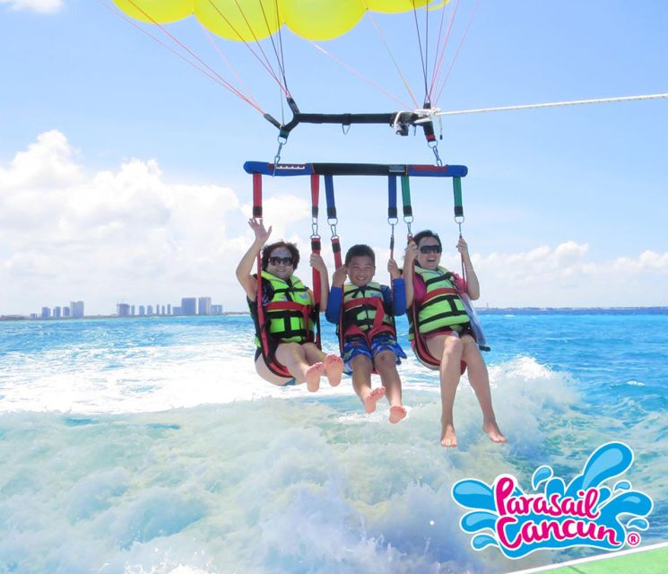 Cancun: Parasailing Over Cancun Bay - Common questions
