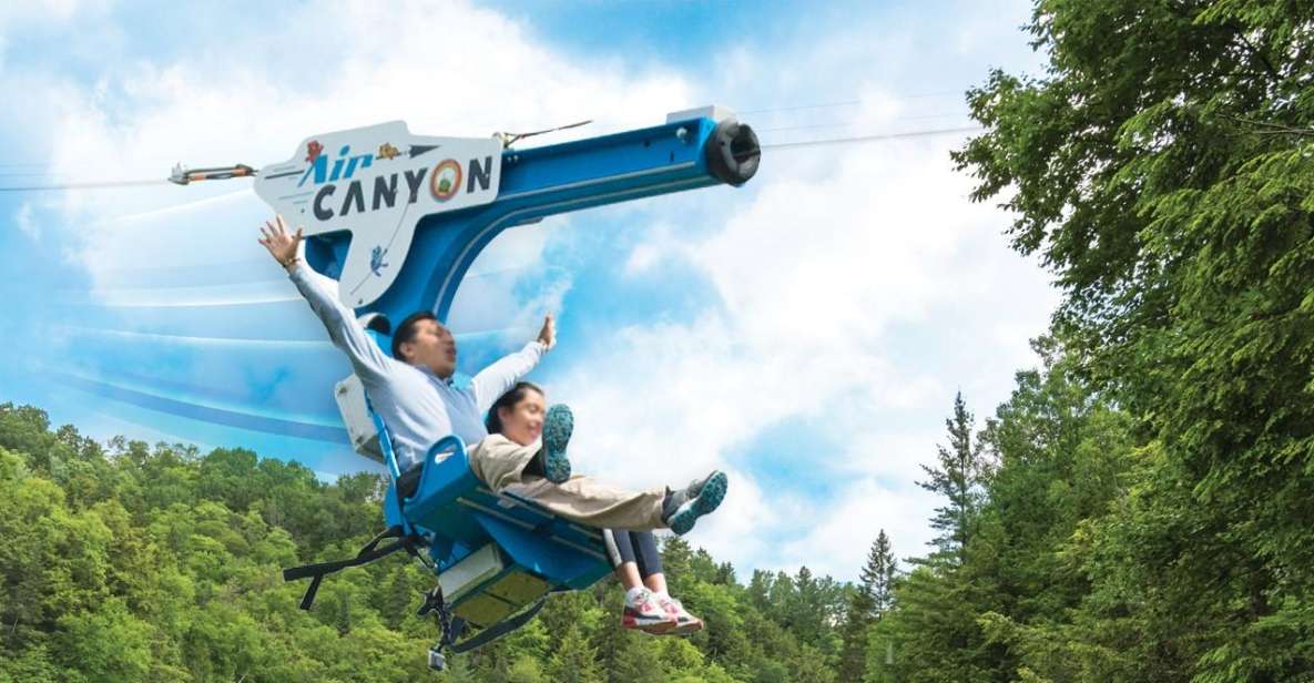 Canyon Sainte-Anne: AirCANYON Ride and Park Entry - Multilingual Support & Services