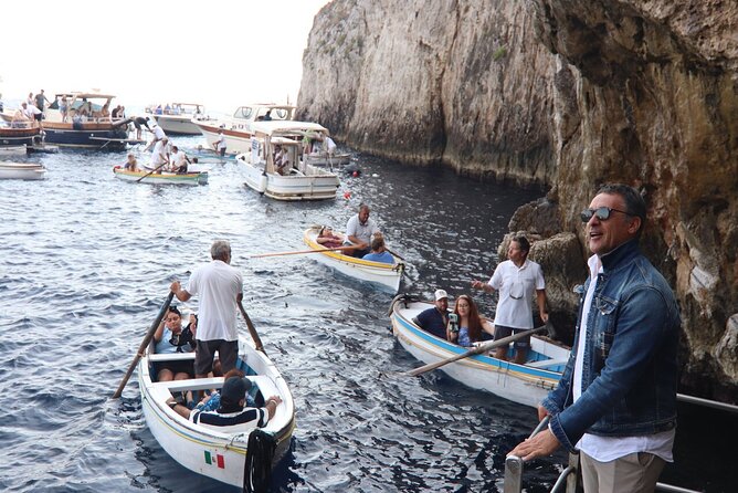 Capri and Anacapri With Blue Grotto Visit All Inclusive - Scenic Boat Trip