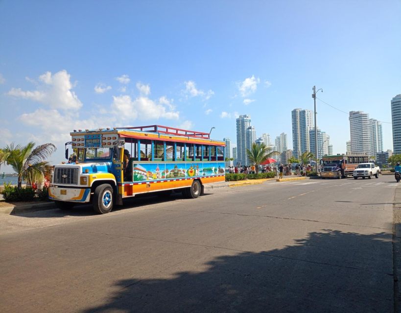 6 cartagena city tour on a typical colombian chiva bus Cartagena: City Tour on a Typical Colombian Chiva Bus