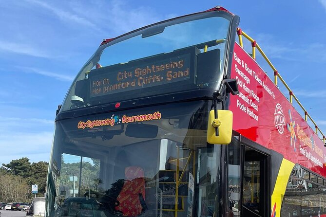 City Sightseeing Bournemouth Hop-On Hop-Off Bus Tour - Select Date and Travelers