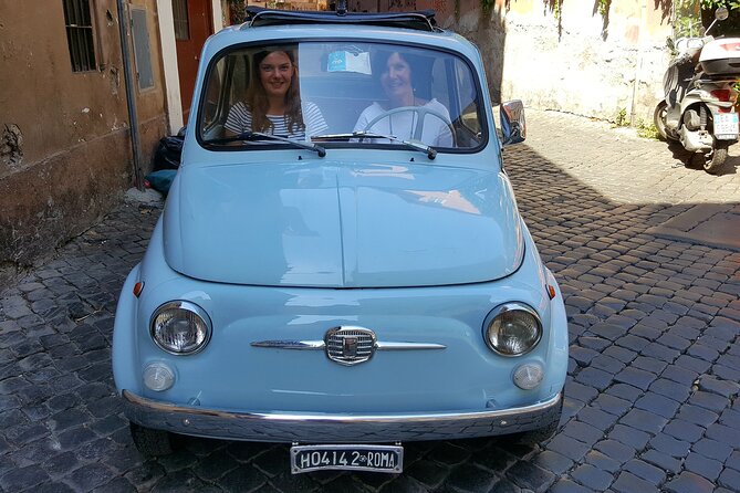 Classic Fiat 500 Rental in Rome - Inclusions and Exclusions