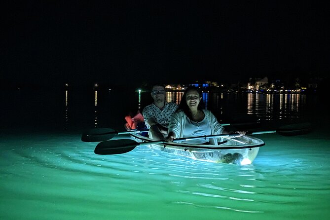 Clear Kayak LED Night Glass Bottom Tour - Sarasota - Directions for Booking